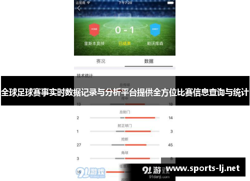 全球足球赛事实时数据记录与分析平台提供全方位比赛信息查询与统计